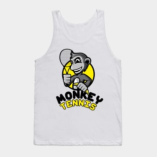 TV Series Idea - Monkey Tennis Tank Top